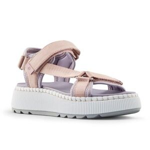 Cougar Spray Water Resistant Non slip Platform Sandals in Pink and Lavender